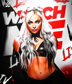 Liv Morgan Long White Hair Wallpaper