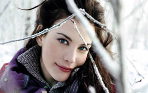 Liv Tyler Winter Fashion Model Wallpaper