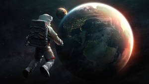 Live 4k Uhd Spacewalk Wallpaper