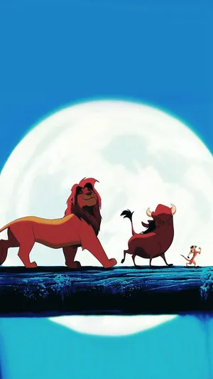 Live A Carefree Life With Hakuna Matata Wallpaper