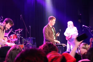 Live Band Performanceat Concert Wallpaper