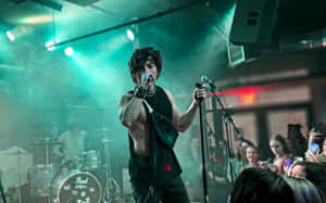 Live Concert Performance Singer Wallpaper
