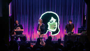 Live Concert T V Girl Band Performance Wallpaper