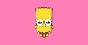 Live Life The Dope Simpsons Way! Wallpaper