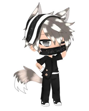 Live Out Your Bad Boy Dreams In Gacha Life Wallpaper