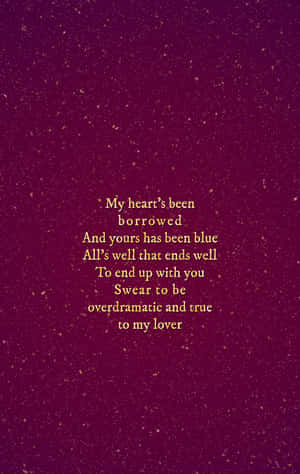 “live Your Life In Your Own Unique Way” Wallpaper