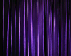 Liven Up Any Room With Purple Curtains Wallpaper