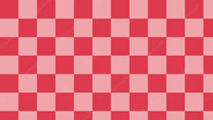 Liven Up Any Room With Red Checkered Decor Wallpaper