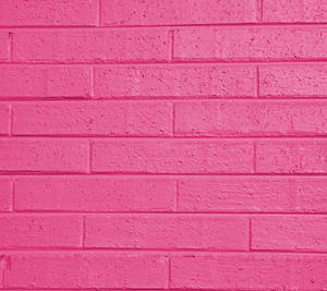 Liven Up Your Space With This Gorgeous Pink Aesthetic Brick Wall Wallpaper