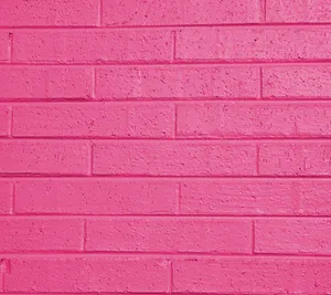 Liven Up Your Space With This Gorgeous Pink Aesthetic Brick Wall Wallpaper