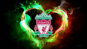 Liverpool Fc Lights Art Wallpaper