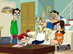 Living Are Falcone Family Fugget About It Wallpaper