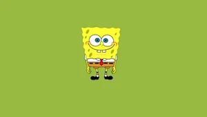 Living His Best Life - Spongebob Cool Wallpaper