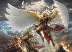 Living Saint Adept At Warfare Wallpaper