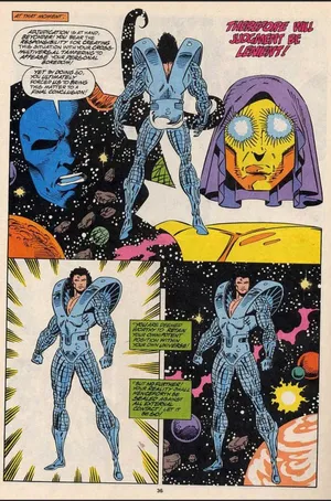 Living Tribunal Comic Panel Wallpaper