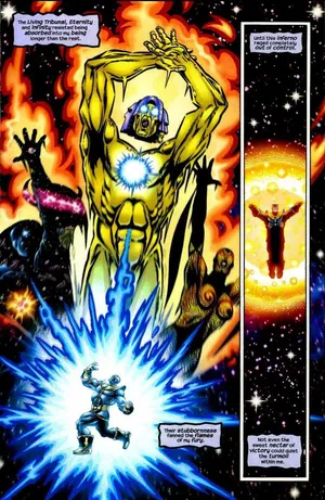 Living Tribunal Cosmic Confrontation Wallpaper