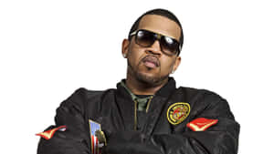 Lloyd Banks Sunglassesand Bomber Jacket Wallpaper