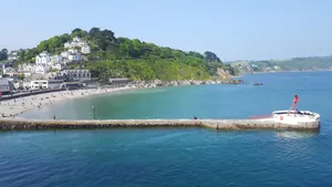 Local Beach Resort In England Wallpaper