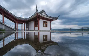 Local Chinese Park Wallpaper