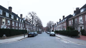 Local Street In London Wallpaper