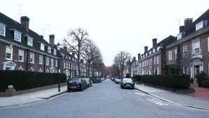 Local Street In London Wallpaper