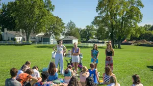 Local Young Group Gathering Wallpaper