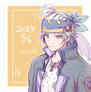 Locke Cole Anime Style Portrait2023 Wallpaper