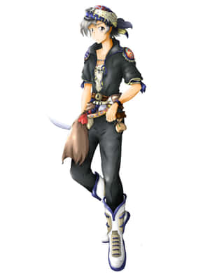 Locke Cole Showing His Adventurous Spirit Wallpaper