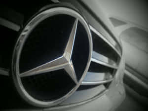 Logo Mercedes Black Wallpaper