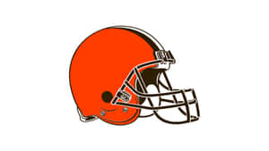 Logo Of The Cleveland Browns In National Football League Wallpaper