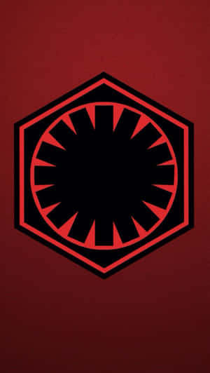 Logo Of The Galactic Empire Of The Star Wars Saga Wallpaper