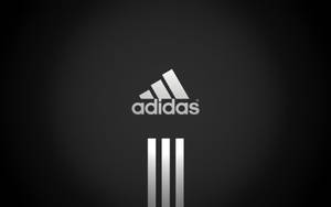 Logo On Black Adidas Iphone Wallpaper