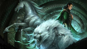 Loki Of Norse Mythology Wallpaper