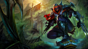 Lol 1920 X 1080 Gaming Assasin Character Wallpaper