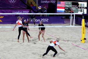 London Olympics Volleyball 4k Wallpaper