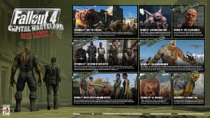 Lone Wanderer In The Capital Wasteland Of Fallout 4 Wallpaper