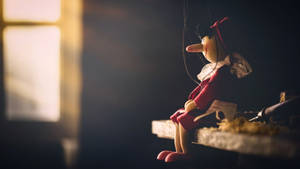 Lonely Pinocchio Wallpaper