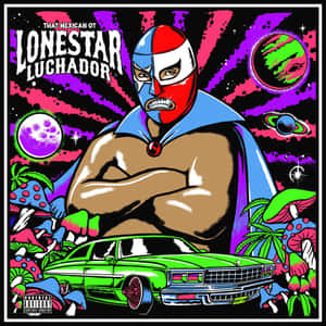 Lonestar_ Luchador_ Album_ Cover Wallpaper