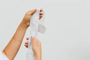 Long Receipt Wallpaper