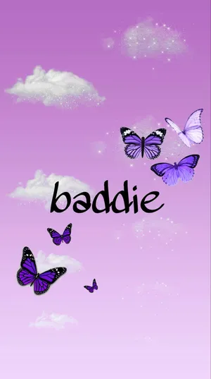 Look Amazing And Glamorous In Purple Baddie's Newest Collection Wallpaper
