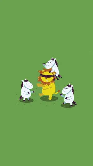 Look At This Adorable Cute Cartoon Animal! Wallpaper