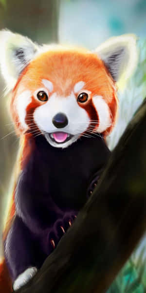 Look At This Adorable Cute Red Panda! Wallpaper