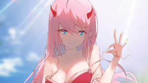 Look At Zero Two, Living Her Best Life Wallpaper