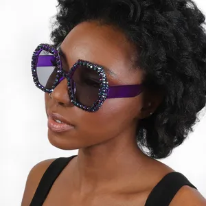 Look Cool And Fashionable With A Pair Of Stylish Purple Sunglasses! Wallpaper