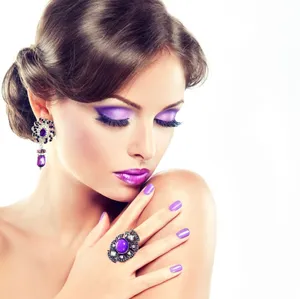 Look Elegant And Stylish With Purple Accessories Wallpaper
