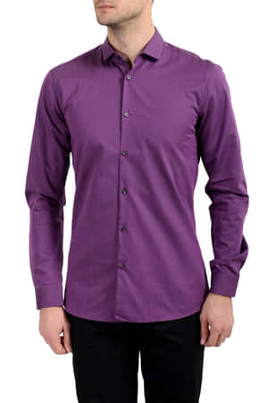 Look Fresh In This Purple Shirt Wallpaper