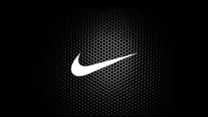 Look Sharp In Black Nike Wallpaper