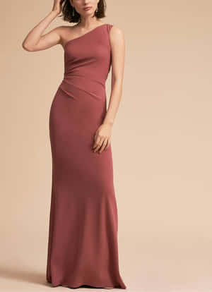 Look Stylish And Modern At Formal Events And Special Occasions In This Sophisticated Black Tie Dress Wallpaper