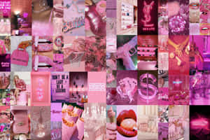 Looking For The Latest Trends? Look To Pink Collage! Wallpaper