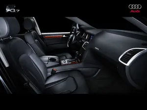 Looking Out Into The Open Road From The Comfort Of The Car Wallpaper